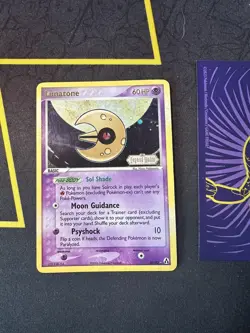 Pokemon Card Lunatone 20/92 EX Legend Maker Stamped Reverse Holo Rare 055🔥HP🔥 - Image 1