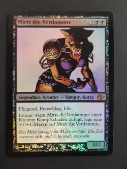 FOIL Mirri The Cursed, Magic Mtg Card Collection, Karten Sammlung - Image 1