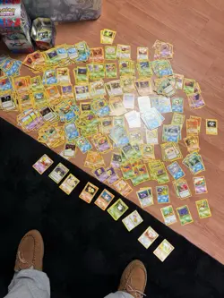 HUGE Lot Of Vintage Fossil And Jungle Pokemon Cards. Commons, Uncommons, Rares. - Image 1