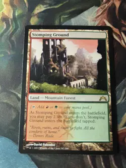 MTG Stomping Ground Gatecrash Regular Rare Card 247/249 - Image 2