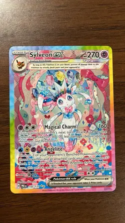 Pokemon Sylveon EX Card 156/131 Prismatic Evolutions Holo Ultra Rare - Image 1