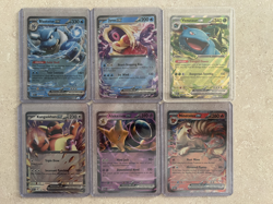 Pokemon TCG 151 EX Cards - 6 Card Lot w/ Jynx, Bulbasaur, Blastoise, & More! - Image 1