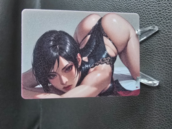 Ada Wong - Resident Evil - double-sided - Sexy Waifu Trading Card/Goddess story - Image 1