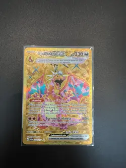 Pokemon TCG Charizard EX Holo Card Sv03: Obsidian Flames 228/197 - Image 1