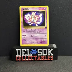 Mewtwo - # 3 - Black Star Promo Rare WB Movie TCG - Pokemon Card - LP - Image 1