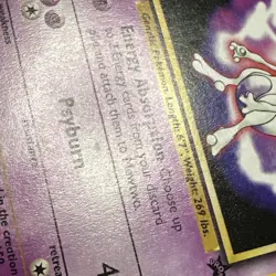 Mewtwo - # 3 - Black Star Promo Rare WB Movie TCG - Pokemon Card - LP - Image 4
