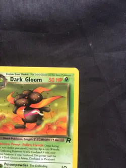 Pokemon Cards: Team Rocket 1st Edition Uncommon: Dark Gloom 36/82 - Image 3