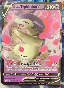 Hisuian Typhlosion V SWSH237 SWSH: Sword & Shield Promo Cards Holo - Image 1