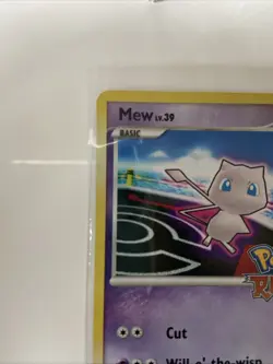 Mew Rumble 10/16 Holo Rare Pokemon Card 2009 Nintendo EXCLUSIVE PROMO - Image 4