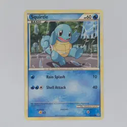 Pokemon TCG Squirtle 63/95 Non-Holo HS Unleashed Rare Mint Card - Image 1