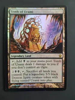 FOIL Tomb of Urami, Magic Mtg Card Collection, Karten Sammlung - Image 1