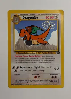 Pokemon TCG card #5 Dragonite WB black star promo 5 lightly played PL - Image 1