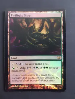 FOIL Twilight Mire, Magic Mtg Card Collection, Karten Sammlung - Image 1