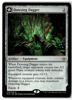 MTG Dowsing Dagger - Ixalan Moderately Played English - Image 1