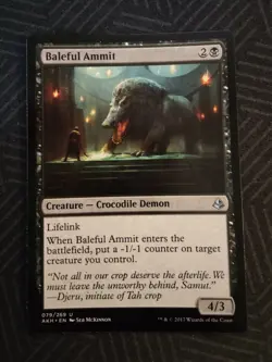 mtg baleful ammit amonkhet - Image 1