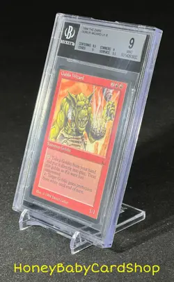 MTG The Dark 1994 Goblin Wizard BGS 9.0Q++ (Quad++) MINT Old School 93/94 - Image 3
