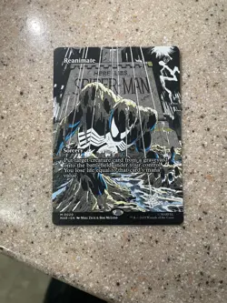 REANIMATE (BORDERLESS) Rare Marvel's Spider-man: Magic MTG 0020 Non-Foil - Image 1