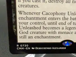 Cacophony Unleashed Commander Masters Regular - Image 2