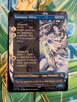 Summon: Shiva (Borderless) - FINAL FANTASY (FIN) - Image 1