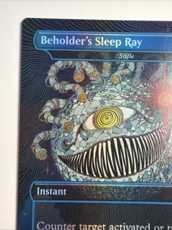 Beholder's Sleep Ray - Stifle (Rainbow Foil) Secret Lair Drop Foil - Image 2