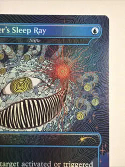 Beholder's Sleep Ray - Stifle (Rainbow Foil) Secret Lair Drop Foil - Image 3