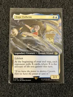 Magic The Gathering MTG - Hope Estheim (Extended Art) - FIN Final Fantasy - Image 1