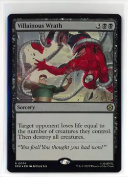 MtG SPM Villainous Wrath #74 FOIL - Image 1