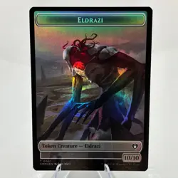 Eldrazi Phyrexian Myr - Double-Sided Token - Commander Masters - Foil - Image 1