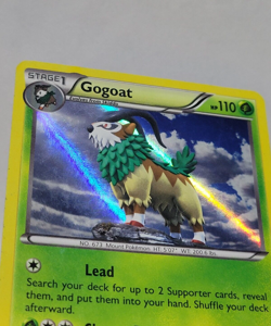 Pokemon TCG Gogoat 19/146 XY Base Set Holo Rare Lightly Played - Image 3