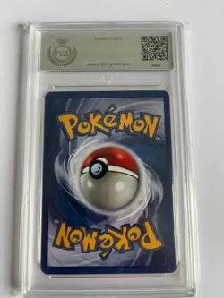 Pokemon RAICHU HOLO 1ST EDITION GERMAN FOSSIL 2000 #14 PGS 8 - Image 2