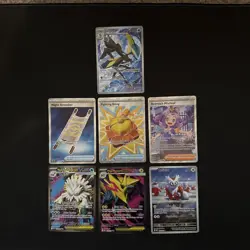 Pokemon TCG - Mega Evolution Illustration Rare Bundle of 7 (Mint Pack fresh) - Image 1