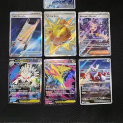 Pokemon TCG - Mega Evolution Illustration Rare Bundle of 7 (Mint Pack fresh) - Image 3