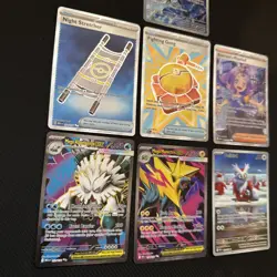 Pokemon TCG - Mega Evolution Illustration Rare Bundle of 7 (Mint Pack fresh) - Image 5
