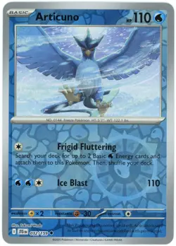 Articuno - Reverse Holo - 032/159 - Journey Together - English - NM/M - Pokemon - Image 1