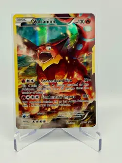 Volcanion - XY185 - Full Art Ultra Rare - XY Black Star Promo - Pokemon - Image 1