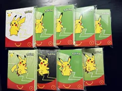 Pokemon 25th Anniversary McDonalds Promo Pack SEALED NEW!! (LOT OF 6) GREEN - Image 4