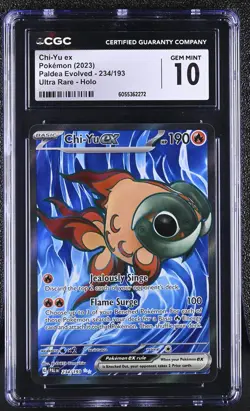 CHI-YU EX Paldea Evolved Holo Ultra Rare #234 CGC 10 Gem Mint Pokemon - Image 1