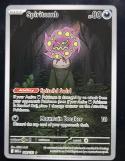Pokemon TCG Spiritomb 148/132 Illustration Rare Mega Evolution Base Set NM/M - Image 1