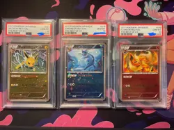 [PSA 10] Jolteon Vaporeon Flareon FOIL - THE BEST OF XY - JAP 2017 POKEMON - Image 1