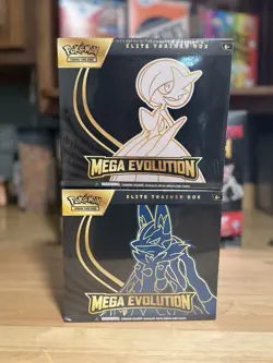 Pokemon Mega Evolution Elite Trainer Box ETB Set of 2 Sealed - Image 1
