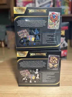 Pokemon Mega Evolution Elite Trainer Box ETB Set of 2 Sealed - Image 2