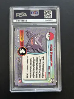 HAUNTER | #93 | PSA 10 | TOPPS CHROME HOLO POKEMON T.V. | G20 - Image 2