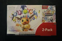 Pokemon TCG: Scarlet & Violet-Prismatic Evolutions Booster Bundle 6 Packs (x2) - Image 1