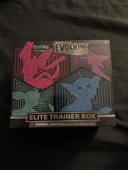 POKEMON EVOLVING SKIES ELITE TRAINER BOX SYLVEON ESPEON GLACEON VAPOREON SEALED - Image 1