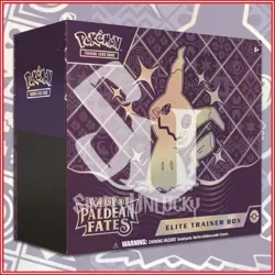 Pokemon TCG: Scarlet & Violet PALDEAN FATES Elite Trainer Box ETB SV4.5 - Image 1