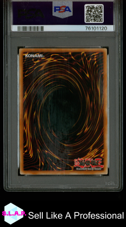 VAMPIRE LORD 25TH ANN. EDITION YU-GI-OH! DARK CRISIS 2023 EN000 PSA 9 - Image 2