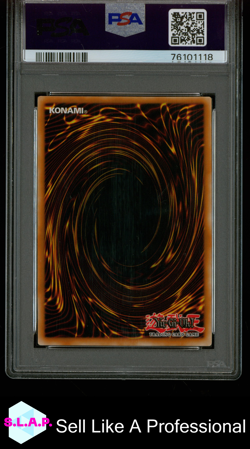 VAMPIRE LORD YU-GI-OH! GER DCR-DARK CRISIS 25TH ANN. EDITION 2023 DE000 PSA 9 - Image 2