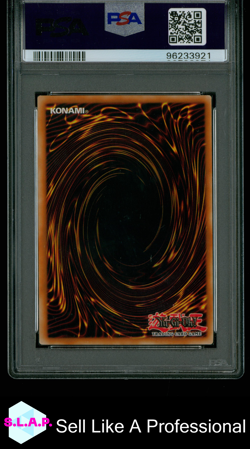 RED EYES BLCK DRAGON YUGIOH LOB 25TH ANN. ED EN070 2023 EN PSA 9 - Image 2