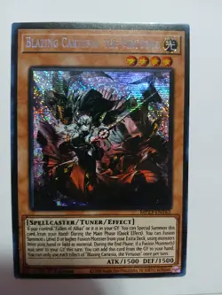 Yugioh Blazing Cartesia, the Virtuous Prismatic Secret Rare MP23-EN162 1st Ed - Image 1