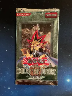 1x 2004 Yu-Gi-Oh Soul Of The Duelist Booster Pack Neu New & Sealed Leicht Light - Image 1